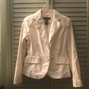 New York & Company pint-striped blazer